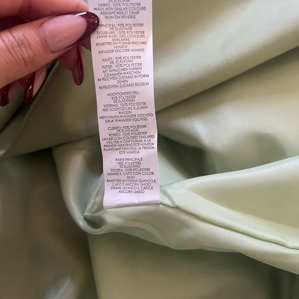 Nasty Gal‎ Sage Green Double-Breasted Blazer - Picture 15 of 15